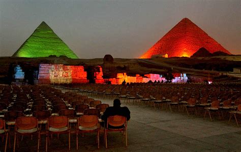 Sound and Light Show Pyramids of Giza - Deluxe Travel Egypt