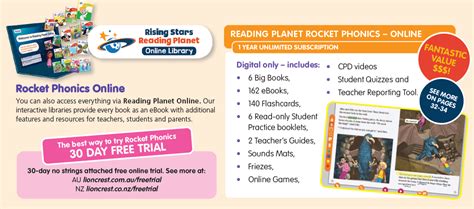 Rising Stars Rocket Phonics - Lioncrest Education