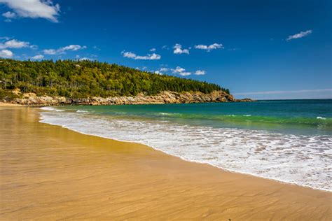 Sand Beach and the Beehive in Acadia National Park - Parkcation