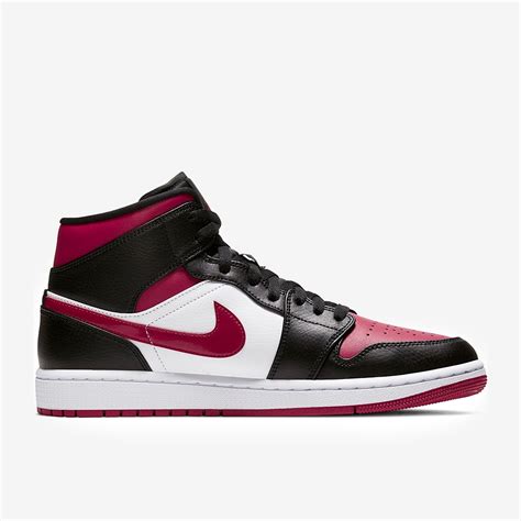 Mens Shoes - Air Jordan 1 Mid - Black - Basketball | Pro:Direct Soccer