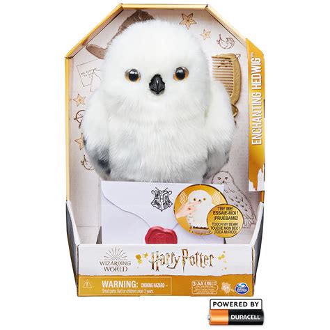 Wizarding World Harry Potter, Enchanting Hedwig Interactive Owl With Over 15 Sounds And ...