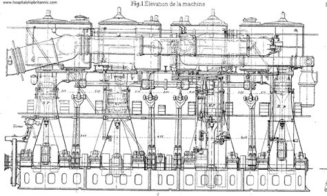 Plans - Hospital Ship HMHS Britannic