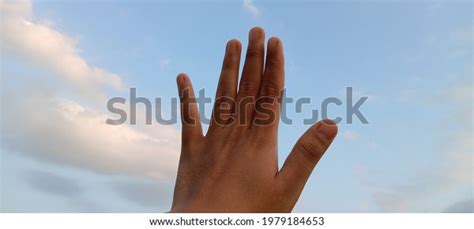 Hand Sky Holding Something Background Stock Photo 1979184653 | Shutterstock