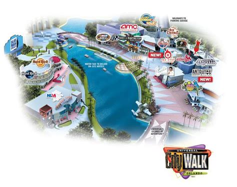 mapa city walk | Universal islands of adventure, Universal studios orlando, Islands of adventure