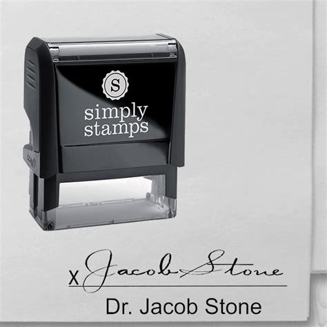 Doctor Signature Stamp - Simply Stamps