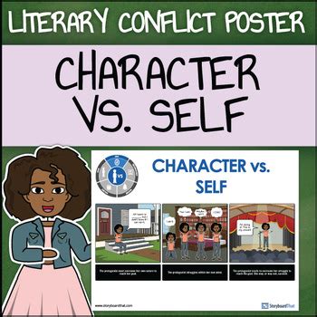 Character vs. Self - Man vs. Self Poster by Storyboard That | TPT