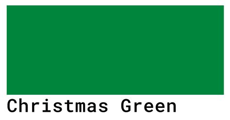 Christmas Green Color Codes - The Hex, RGB and CMYK Values That You Need