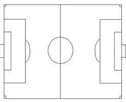 Blank Soccer Field Diagram