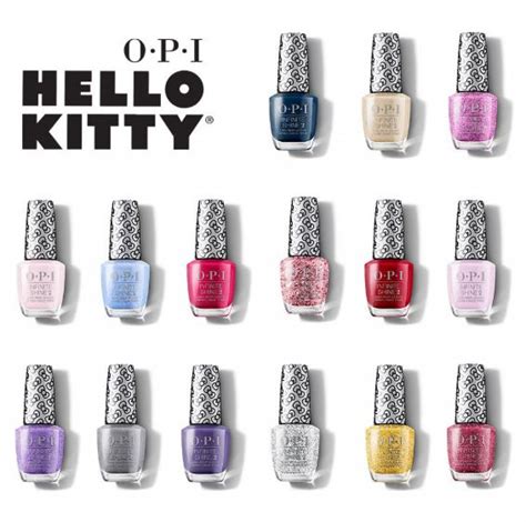 OPI x Hello Kitty 45th Anniversary Collection | News | BeautyAlmanac