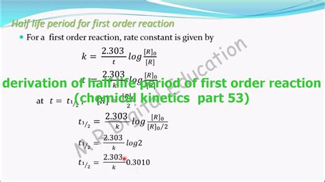 Derive Integrated Rate Equation For First Order Reaction - Tessshebaylo