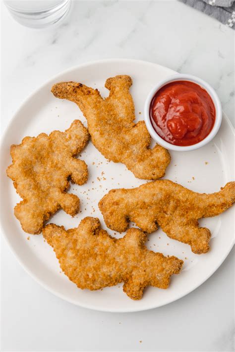 Dino Nuggets in Air Fryer - The Dinner Bite