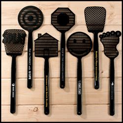 Recycled Shapes Fly Swatter | Promotional Product Ideas by ImprintItems.com