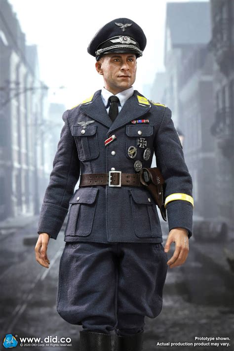 DID, D80147, 1/6 WWIl German Luftwaffe Captain - Willi | One Sixth ...