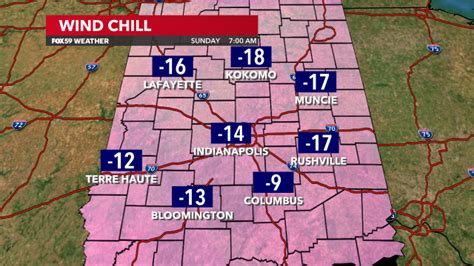 Winter storm in Indiana: Dangerous wind chills, cold Christmas in Indiana