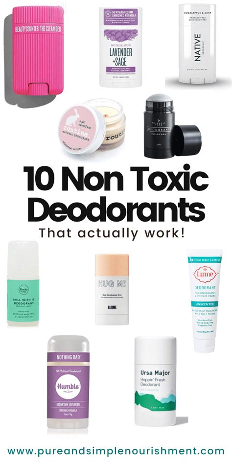 The 9 Best Non-Toxic Deodorants of 2024 (Tried & Tested) - Pure and ...