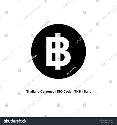 Thailand Currency Symbol Thai Baht Icon Stock Vector (Royalty Free ...