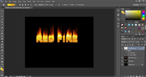 Fire Effect Photoshop Png