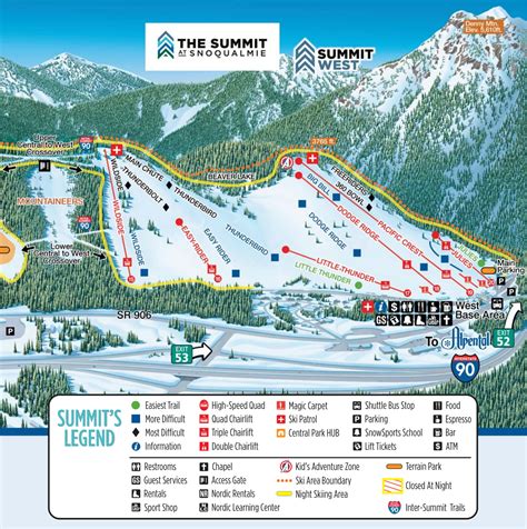 The Summit at Snoqualmie / Alpental - SkiMap.org