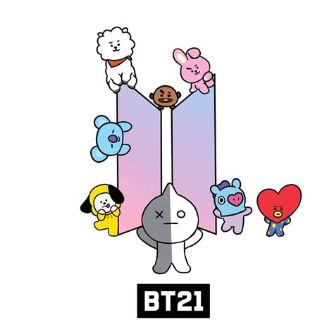 Bt21 Members Bts Characters Who Is Who - btsad