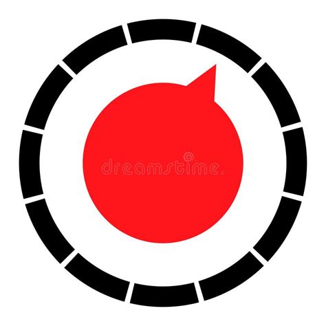 Gauge, Meter, Dial Icon with Different Number of Sections, Parts, Divisions Stock Vector ...