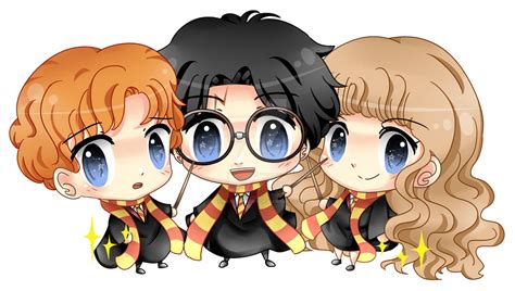 Harry Potter Chibi - Fanart by lunanightborn on DeviantArt