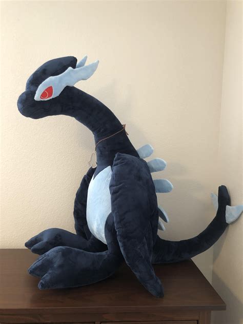 Got this incredible custom shadow lugia plush in the mail today! it's bigger than the Tomy giant ...