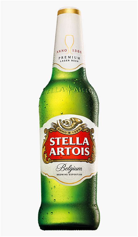 Garrafa - Stella Artois Bottle Logo, HD Png Download - kindpng