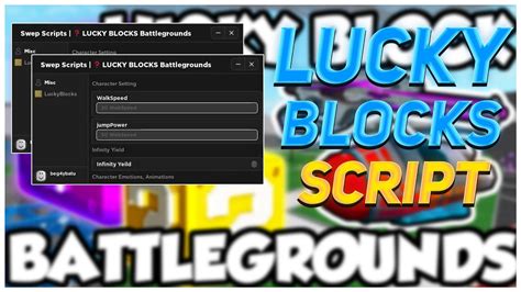 LUCKY BLOCKS Battlegrounds Script | Roblox Op Cheat - Tüm Blokları Aç 2023 - YouTube