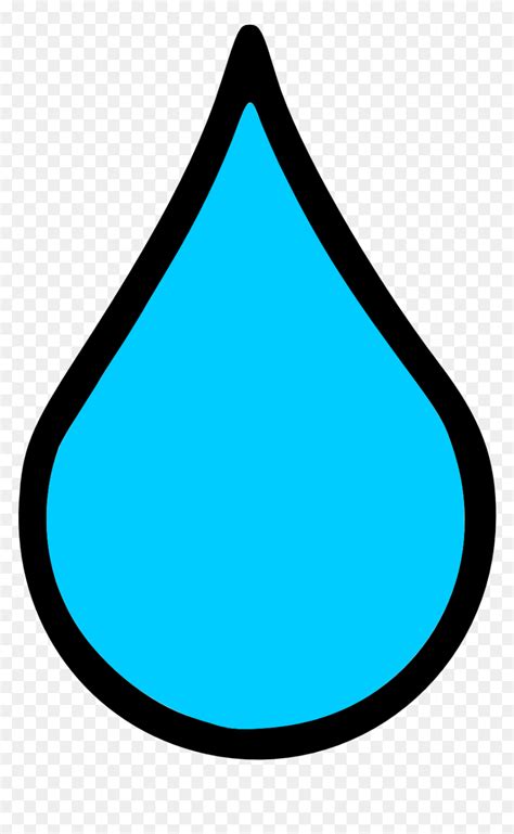 Water Drop Emoji Png - Water Droplet Clip Art, Transparent Png - vhv