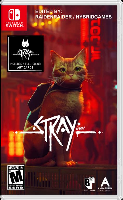 Stray - Switch Cover #1 by RaidenRaider on DeviantArt