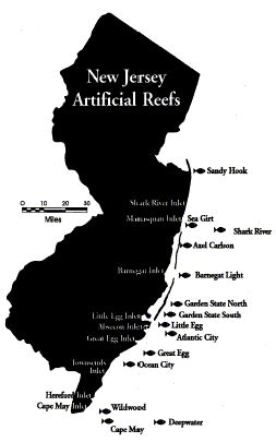 Artificial Reef Locations