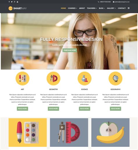 19+ Teachers Website Themes & Templates | Free & Premium Templates