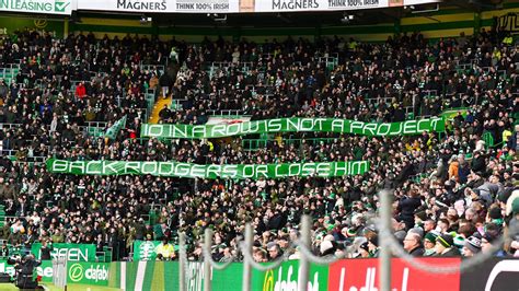 Celtic Fans TV – Banner Reactions, ‘Back the manager or he’ll end up ...