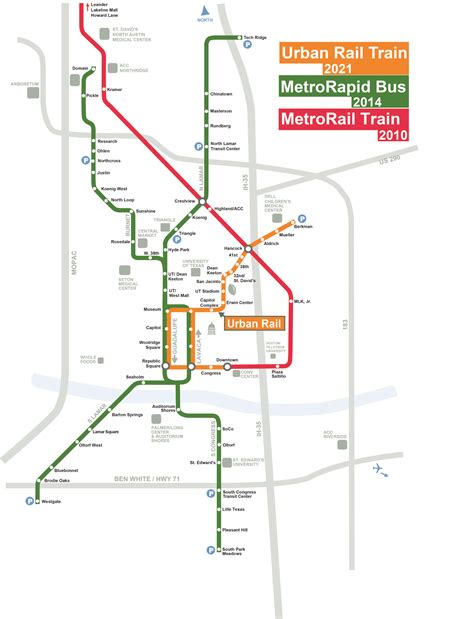 Austin Metro Rail Map – Map Of The Usa With State Names