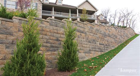 Versa-Lok Sq. Ft. Block Retaining Walls | R.I. Lampus