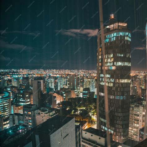 Premium Photo | City night view