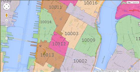 New York Zip Codes Map - London Top Attractions Map