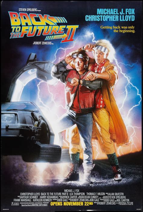 Back to the Future 2 Movie Poster | Classic movie posters, Back to the ...