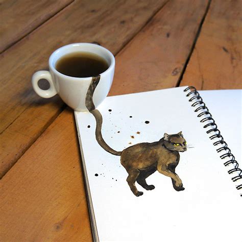 Artists Turns Coffee Into Adorable Cats