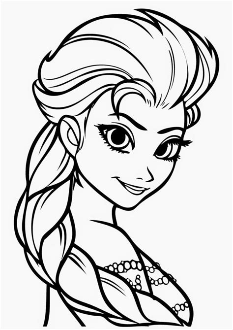 Free Printable Elsa Coloring Pages for Kids - Best Coloring Pages For ...