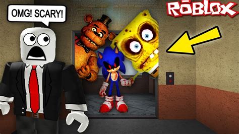 "SCARY HORROR ELEVATOR" (Roblox Elevator, Scary Horror Game, Jumpscares ...