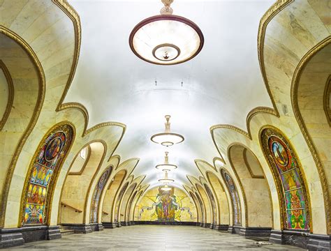 Russia's historic metro stations captured in awe-inspiring photographs | Inhabitat - Green ...