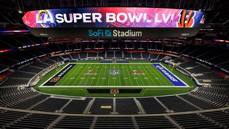 Field Design Revealed For Super Bowl LVI Between Cincinnati Bengals And ...