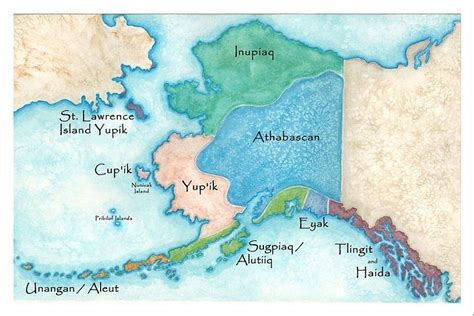 Alaska Native Tribal Map