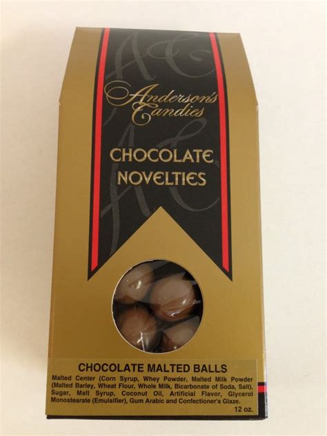 Malted Milk Balls - Anderson's Candies