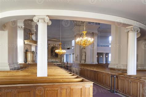 interior of helsinki cathedral 898245 Stock Photo at Vecteezy