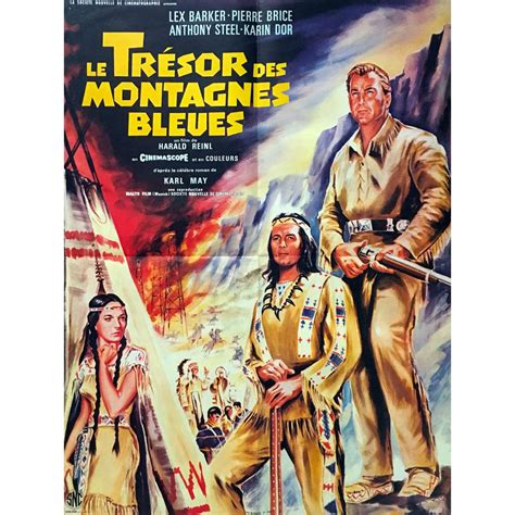 WINNETOU THE RED GENTLEMAN Movie Poster 23x32 in.