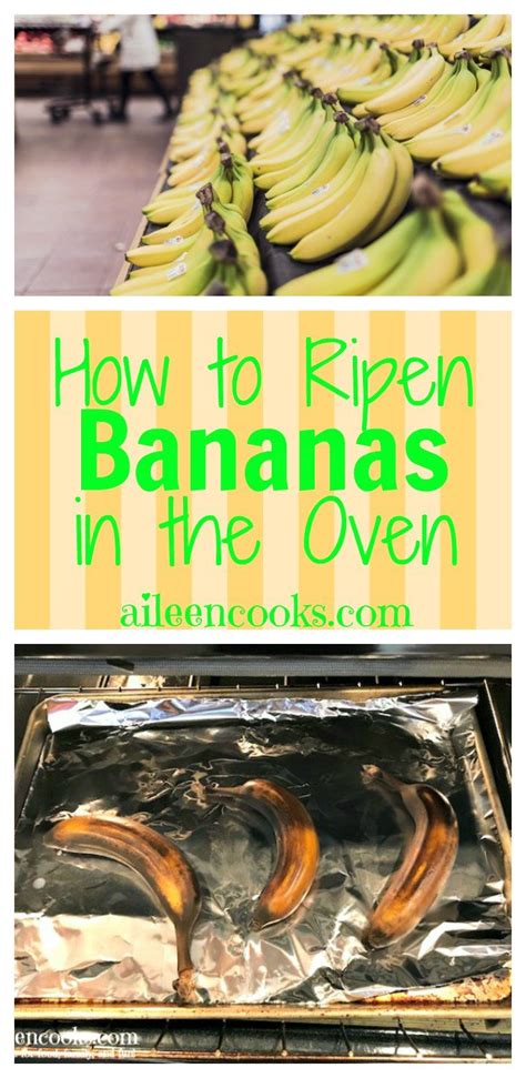 How to ripen bananas in the oven | Baked banana, Delicious family meals, Banana