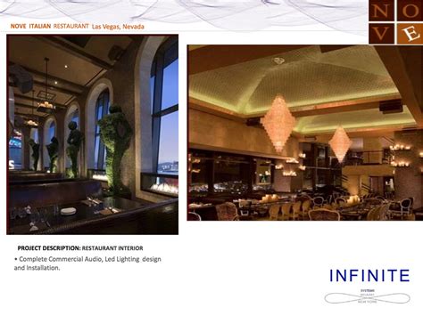 Infinite | Nove Italian Restaurant