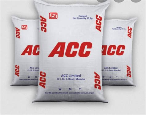 Acc Cement 43 Grade at Rs 340/bag | Malakpet | Hyderabad| ID: 23192866230